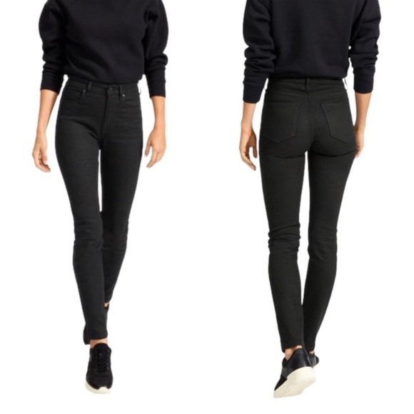 Everlane Denim - Everlane Black Straight Ankle Jeans EUC